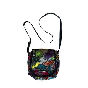 Yak Pak Feather Crossbody Bag Magnetic Closure Lightweight Travel Bag